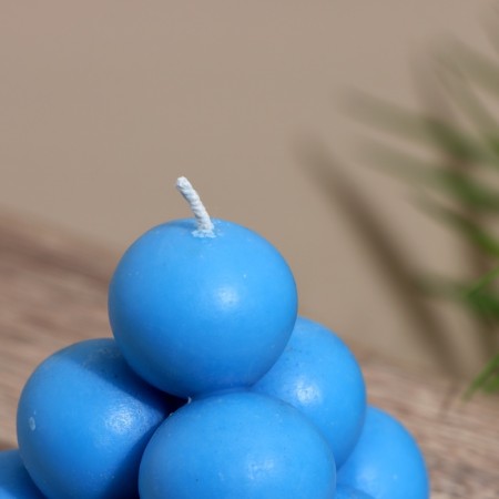 Candle "Pyramid" 7.5x7.5x7.5 cm, soy wax mix-3