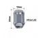 Haye cone Skyway, M12x1.25 closed with a protrusion of 35mm, key 19mm, chrome, set 20 pcs