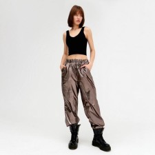 Women's pants Minaku: Trend Zone, Copper color, size 38, height 152