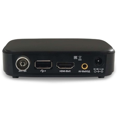 The prefix for digital TV Barton TA-561, FullHD, DVB-T2, HDMI, USB, Black-1