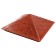 PPK cap to a column column, 1.5 × 1.5 bricks, 39 × 39 × 4.3 cm, terracotta, “flexible tile”