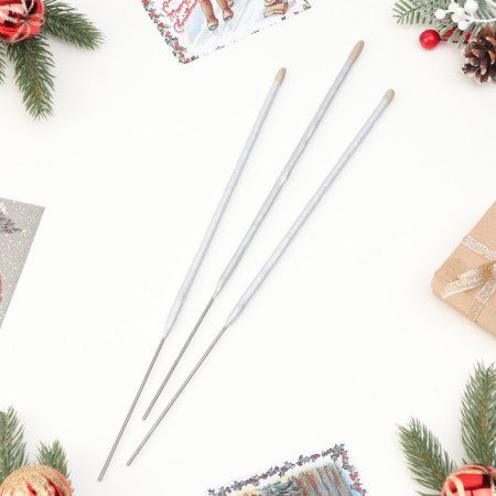 Bengal lights, 30 cm, 3 pieces, "New Year", 50 seconds-1