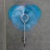 Hook on a vacuum suction cup "heart", color mix
