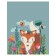 Pillow Golk “The fox hid in flowers, decorative, size 16x45 cm