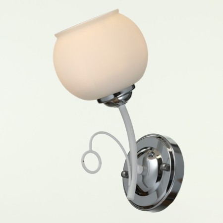 Sconces 2452/1 E27 40W Belo-chromovy-1