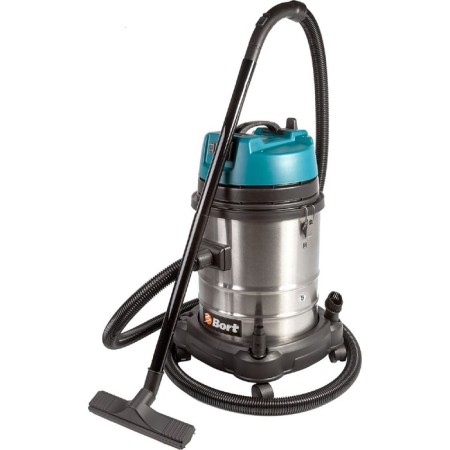 Vacuum cleaner BORT BSS-1440-Pro, 1400/280 watts, dry/wet cleaning, 40 l, silver-2