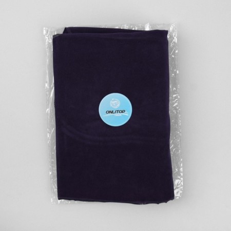Pillow inflatable on the shoulder, 67 × 18 × 11 cm, box, blue color-5