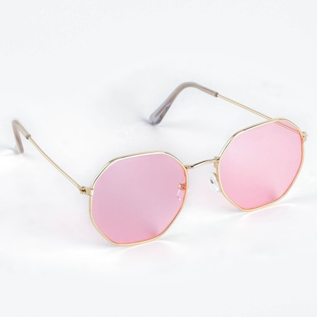 Sunglasses "OneSun", pipe 13 cm, width 13 cm, lens 4.5 x 5 cm, pink-2