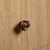 Handle button Cappio Rose 01, color copper