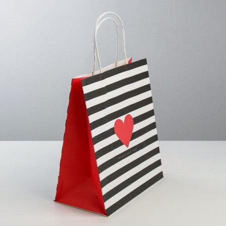 Gift craft, packaging, "with love", 22 x 25 x 12 cm-1