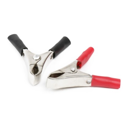 Clip "crocodile" for wires, 10 a, set 2 pcs