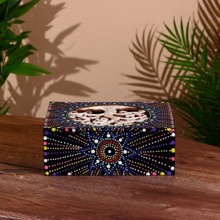 Casket "Tree" MDF 24x18x9 cm-3