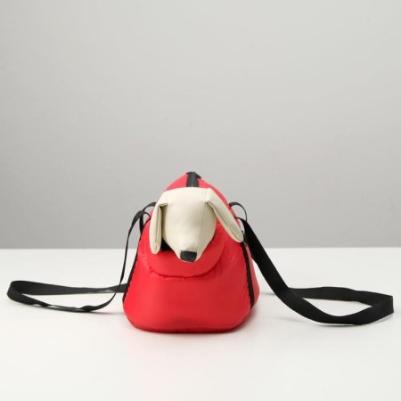 Bag - Animal Carriage "Cabriolet", 34 x 20 x 21 cm, red-3