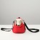 Bag - Animal Carriage "Cabriolet", 34 x 20 x 21 cm, red