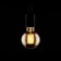 Nonintage incandescent lamp, G80, 40 W, E27, 230 V, 120x80 mm, warm white