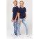 T-shirt for a boy, height 98 cm, dark blue color