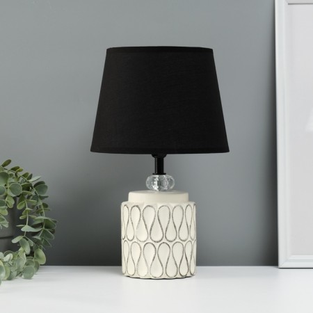Table lamp "Meditation" 1x40W E14 beige 20x20x35cm