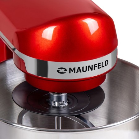 Mixer Maunfeld MF-431CH, Planetary, 1000 W, 5 L, 6 speeds, red-2