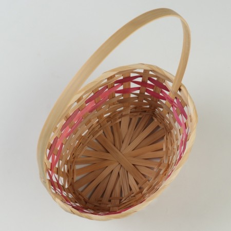 Camping set, 27x21x10/38 cm, 24x19x10/36 cm, 22x18x10/34 cm, 3 pcs, pink, bamboo-3