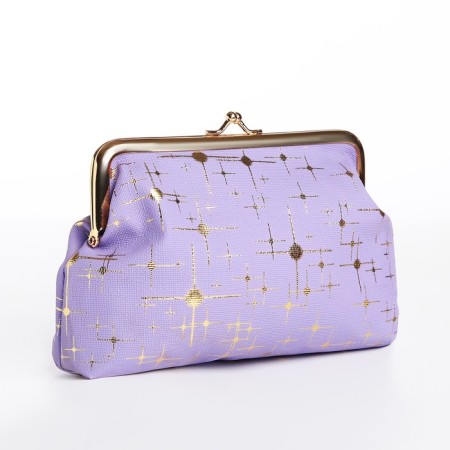 Cosmetic bag, lilac color