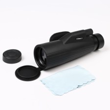 Monocular Zum 10, lens 50mm, black