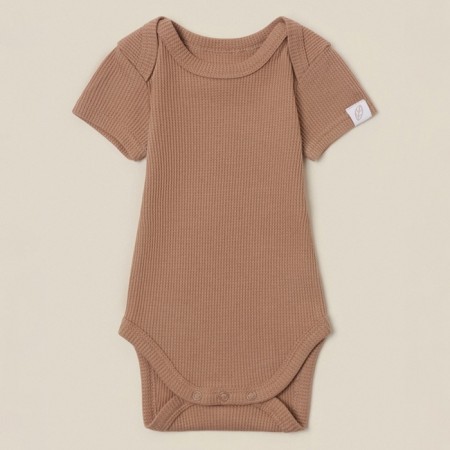 Body set 2 pcs SL Home growth 62-68 cm, col. Beige/coffee-1