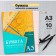 Large-scale-cordial A3 paper 10 sheets of Calligrata, orange mesh