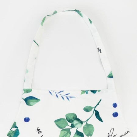 Apron "Ethel" Eucalyptus 60x70cm, 100% cotton, sarzha 190 g/m2-2