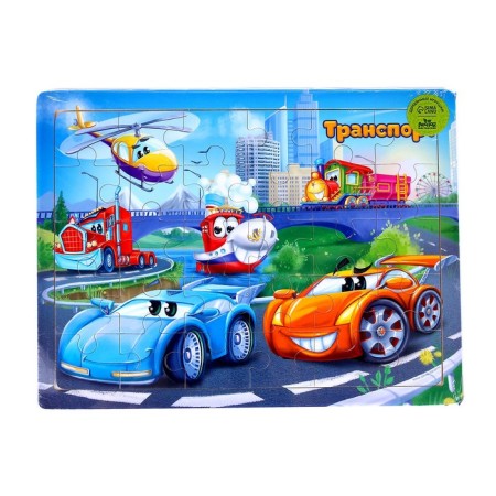 Puzzle Big "Transport", 30 elements-1