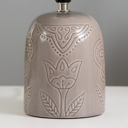 Table lamp "Monaco" E14 40W gray 16x16x29 cm Risalux-2