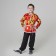 Carnival Russian shirt "Khokhloma", Atlas, p. 32, height 122-128 cm, red color