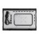 Built -in microwave oven Homsair Mob201S, 1300 W, 20 l, 5 modes, silver