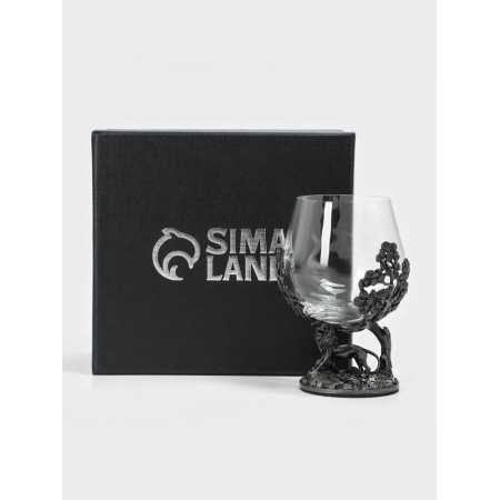 Cognac glass "Leo", 8.3 x 12.3, silver