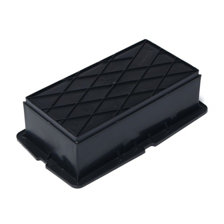 Form for the paving slabs "Brick", 20 × 10 × 6 cm, shagren, F11018, 1 pc.-2