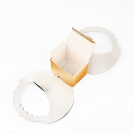 Gift box, packaging, Ramadan, embossing, 15 x 13.5 x 6 cm-4