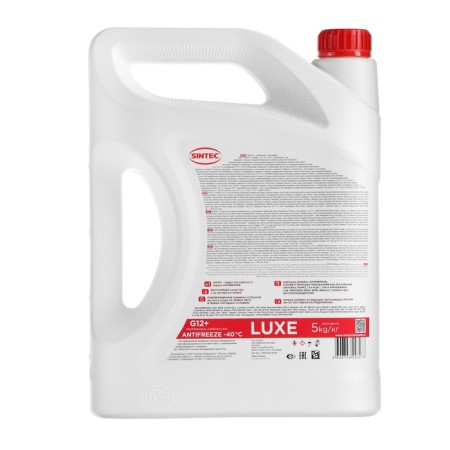 Sintec Luxe Antifreez Red G12+, 5 liters-4