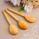 Spoon wooden, tea, boiled