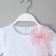 T-shirt Children's KAFTAN "Bow", p. 36 (134-140 cm), white