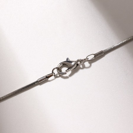 Circle Circle Circle, white color in silver, 72 cm-2
