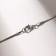 Circle Circle Circle, white color in silver, 72 cm