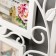 Photo frame plastic in 9 photos 10x15 cm "Binding" White 53x53 cm