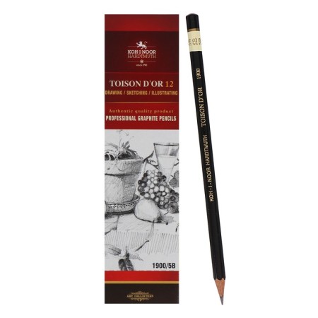 Pencil Professional Chernographic 2.5 mm, KOH-I-NOOR 1900 5V, L = 175 mm