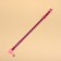 The cat collar "wave", with a bell, 30 x 1 cm, polyester, pink