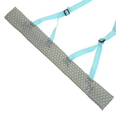 Reins children №1, gray peas, gray color-6