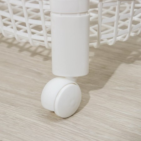 Floor floor 4 section, on wheels, white color-7