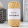 Yarn "Macrame Macrama" 100% polyester 130m/90g (155 cream)