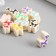 Busina for creativity Plastic "Giraffe" MIX 0.8x1x1.6 cm