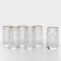 Set of glass glasses "Vesna", 330 ml, 6 pcs