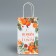 Package Gift Crafts "New Year's Citrus", 12 x 21 x 9 cm, New Year