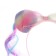 Carnival rim "girl" with colored strands